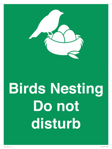 SV16915: Birds Nesting Do not disturb