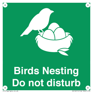 SV16915: Birds Nesting Do not disturb
