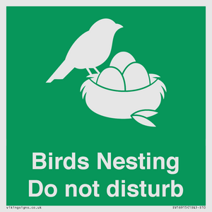 SV16915: Birds Nesting Do not disturb