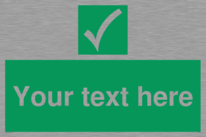 SV3003: Custom safe condition sign