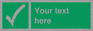 SV3003: Custom safe condition sign