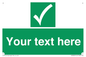 SV3003: Custom safe condition sign