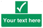 SV3003: Custom safe condition sign