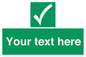 SV3003: Custom safe condition sign