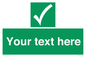 SV3003: Custom safe condition sign