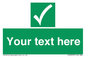 SV3003: Custom safe condition sign