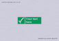 SV3003: Custom safe condition sign