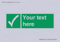 SV3003: Custom safe condition sign