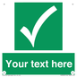 SV3003: Custom safe condition sign