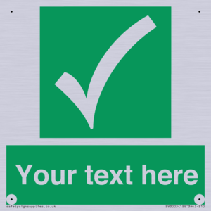 SV3003: Custom safe condition sign