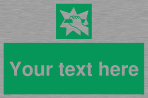 SV5215: Custom Break Glass Sign