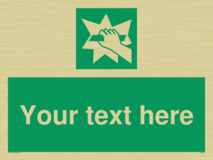 SV5215: Custom Break Glass Sign