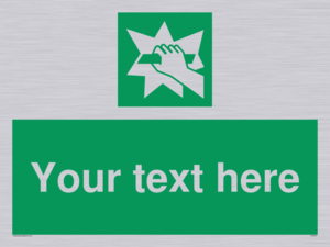 SV5215: Custom Break Glass Sign