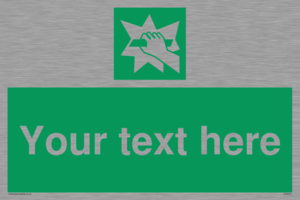 SV5215: Custom Break Glass Sign