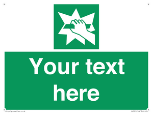 SV5215: Custom Break Glass Sign