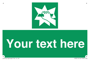 SV5215: Custom Break Glass Sign