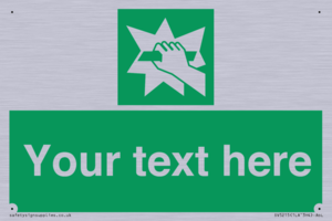 SV5215: Custom Break Glass Sign