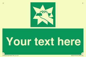 SV5215: Custom Break Glass Sign