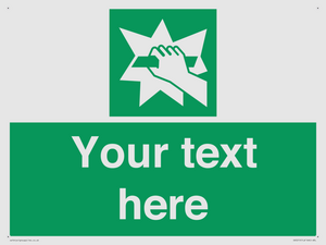 SV5215: Custom Break Glass Sign