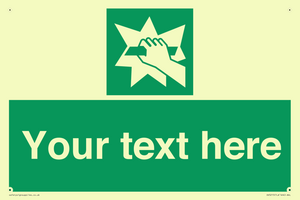 SV5215: Custom Break Glass Sign