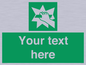 SV5215: Custom Break Glass Sign
