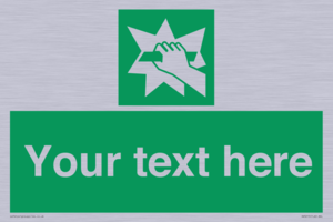 SV5215: Custom Break Glass Sign