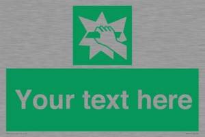 SV5215: Custom Break Glass Sign