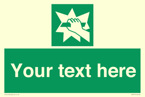 SV5215: Custom Break Glass Sign