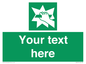 SV5215: Custom Break Glass Sign