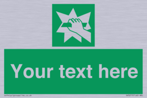 SV5215: Custom Break Glass Sign