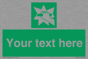 SV5215: Custom Break Glass Sign