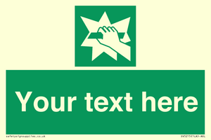 SV5215: Custom Break Glass Sign