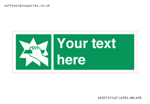 SV5215: Custom Break Glass Sign