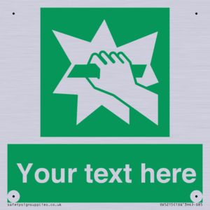 SV5215: Custom Break Glass Sign