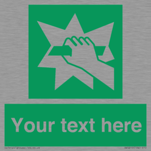 SV5215: Custom Break Glass Sign