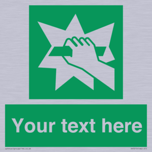 SV5215: Custom Break Glass Sign