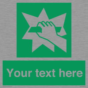 SV5215: Custom Break Glass Sign