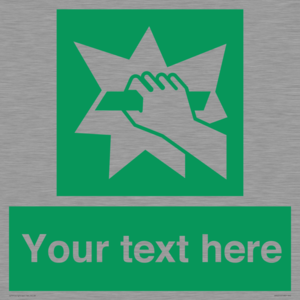 SV5215: Custom Break Glass Sign