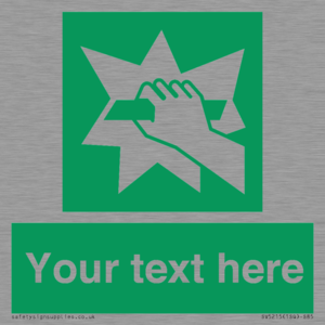 SV5215: Custom Break Glass Sign