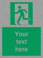 SV5216: Custom Emergency Exit Left Sign