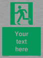SV5216: Custom Emergency Exit Left Sign