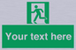 SV5216: Custom Emergency Exit Left Sign