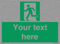 SV5216: Custom Emergency Exit Left Sign