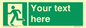 SV5216: Custom Emergency Exit Left Sign
