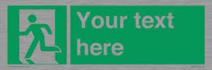 SV5216: Custom Emergency Exit Left Sign