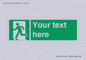 SV5216: Custom Emergency Exit Left Sign