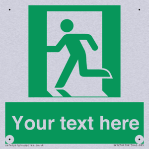 SV5216: Custom Emergency Exit Left Sign