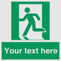 SV5216: Custom Emergency Exit Left Sign