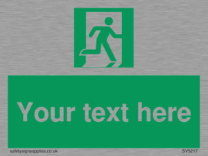 SV5217: Custom Safe condition: Emergency exit (right hand)