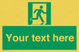 SV5217: Custom Safe condition: Emergency exit (right hand)